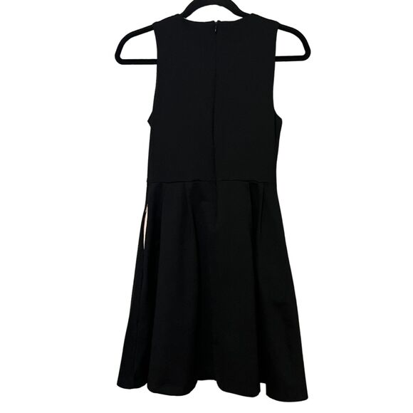 Cynthia Rowley Women's Black and Pink Fit & Flare Career Dress Size Small - Picture 2 of 9